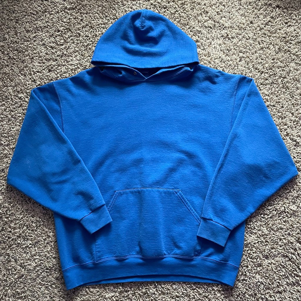 Solid Blue Hoodie